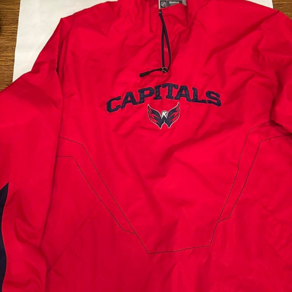 Washington Capitals Reebok Men's Red Jacket